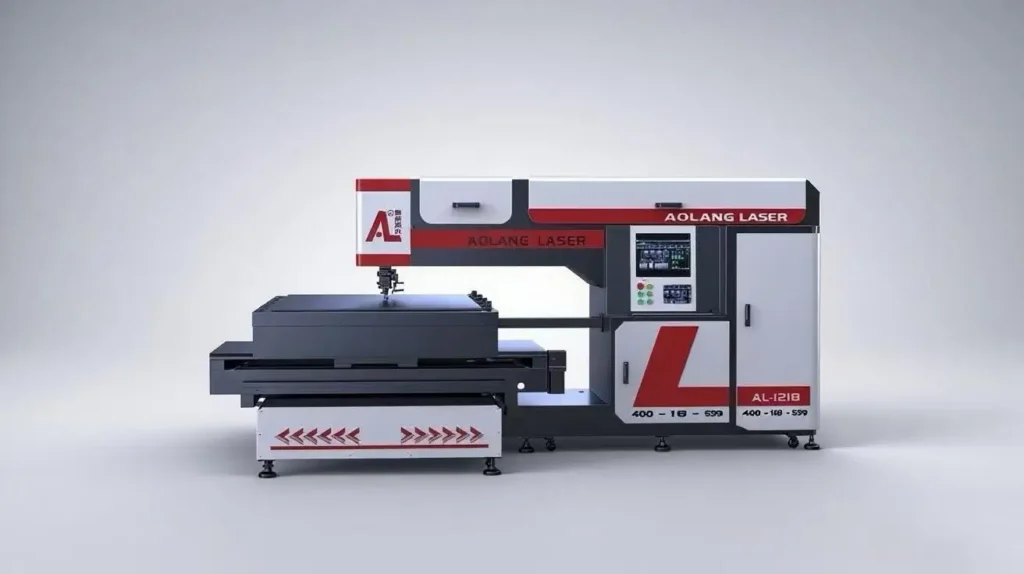 600w cross table laser die cutting machine
