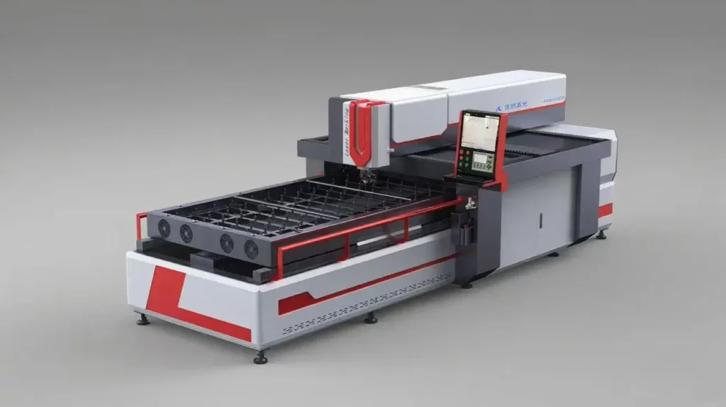 600w gantry type laser die cutting machine