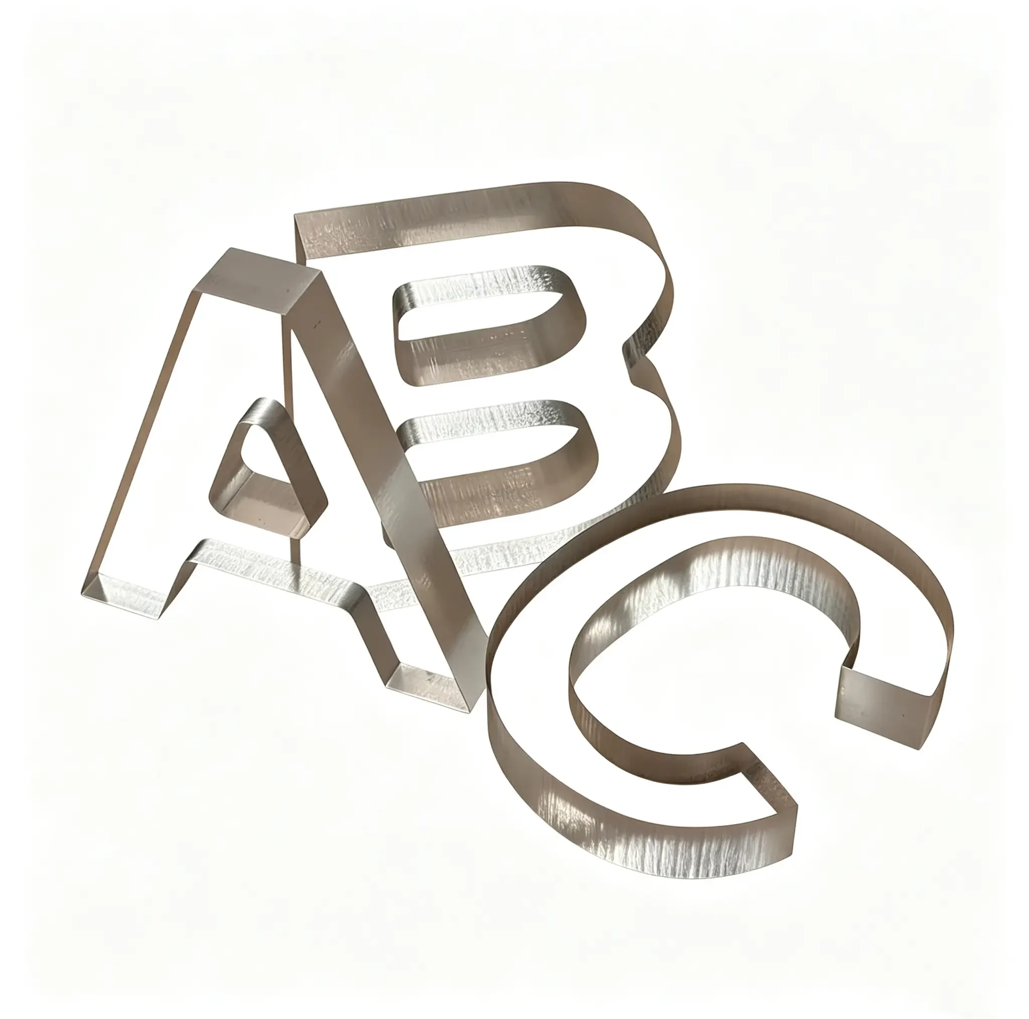acrylic advertising letters