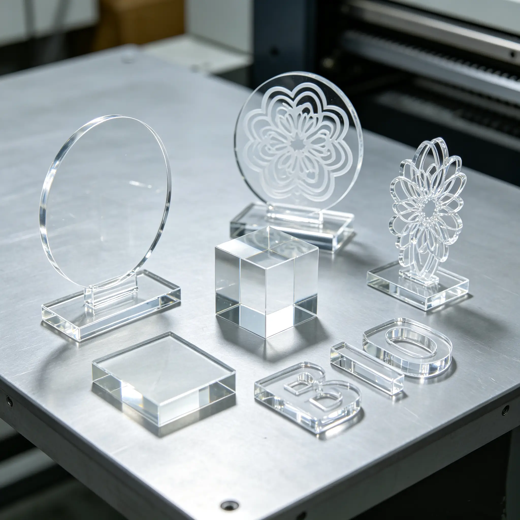 engraved acrylic sign
