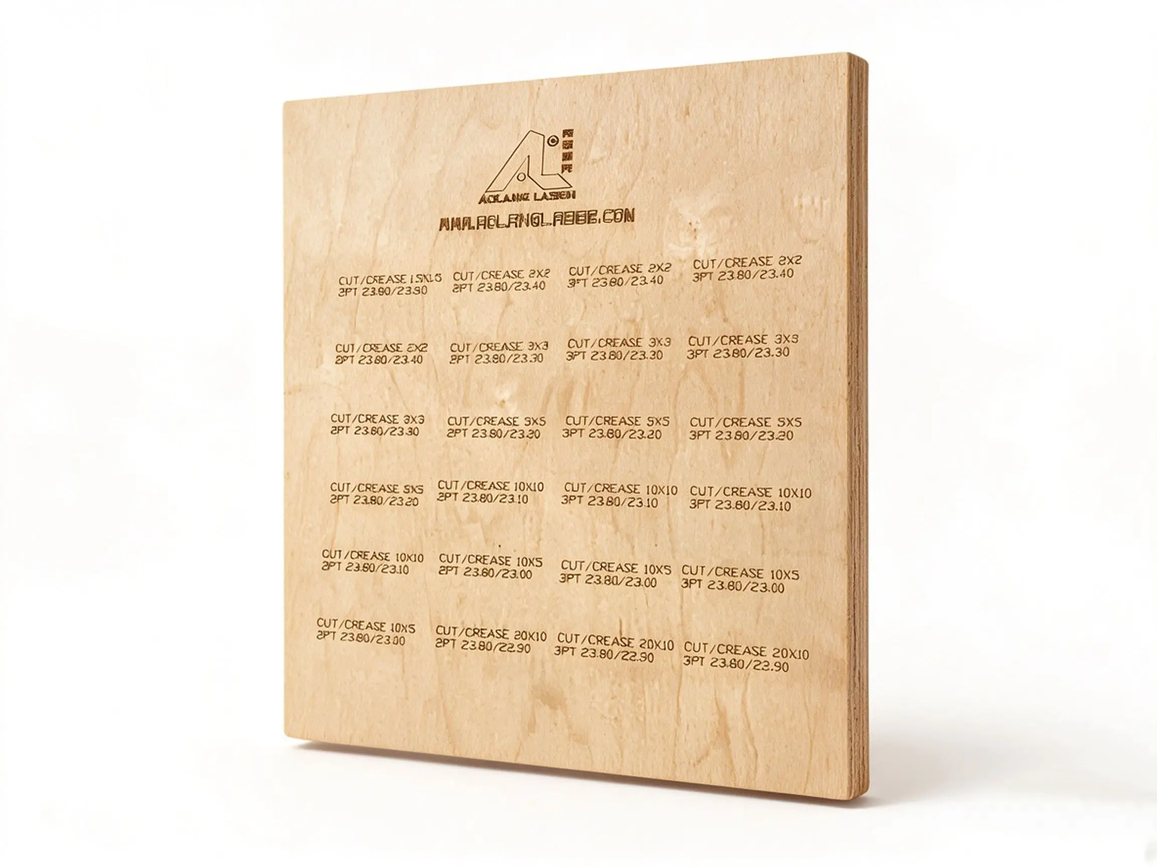 laser marking die board
