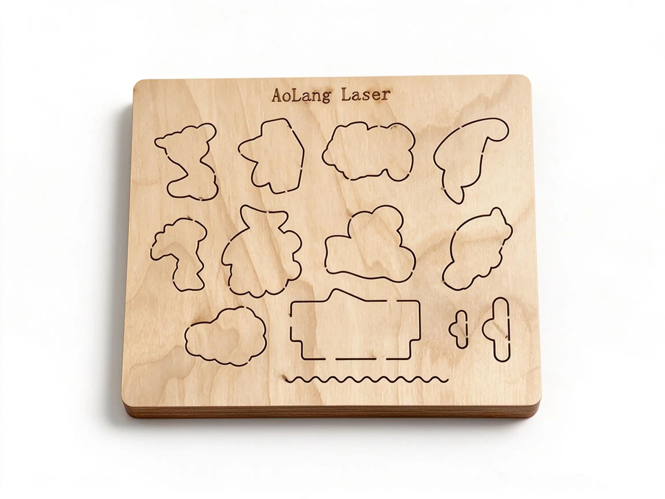 puzzle die board