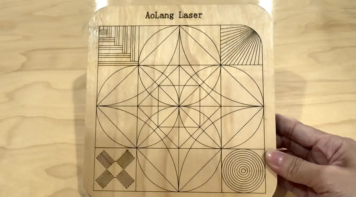 Flatbed Laser Machine Cutting Sample 3